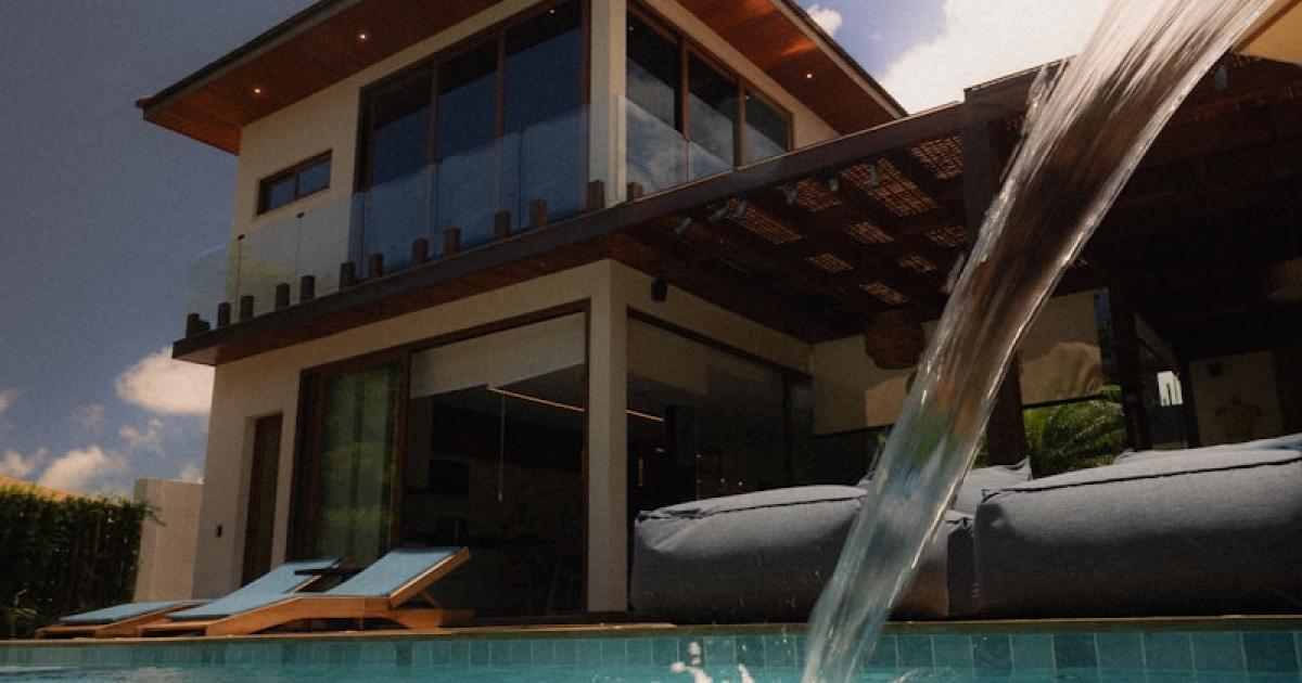 Villa com Piscina e Espaço Gourmet